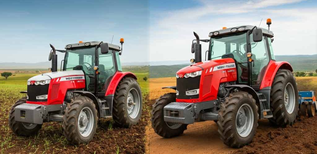 2 wheel drive vs 4 wheel drive tractor​ in Zambia